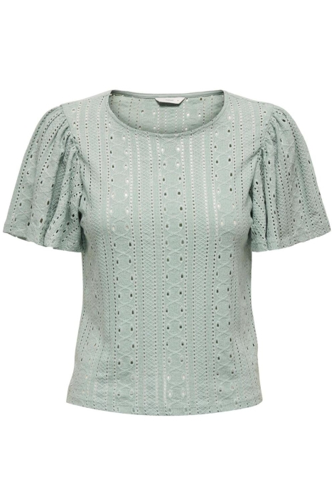 Only onlriverside s/s flaired top jrs